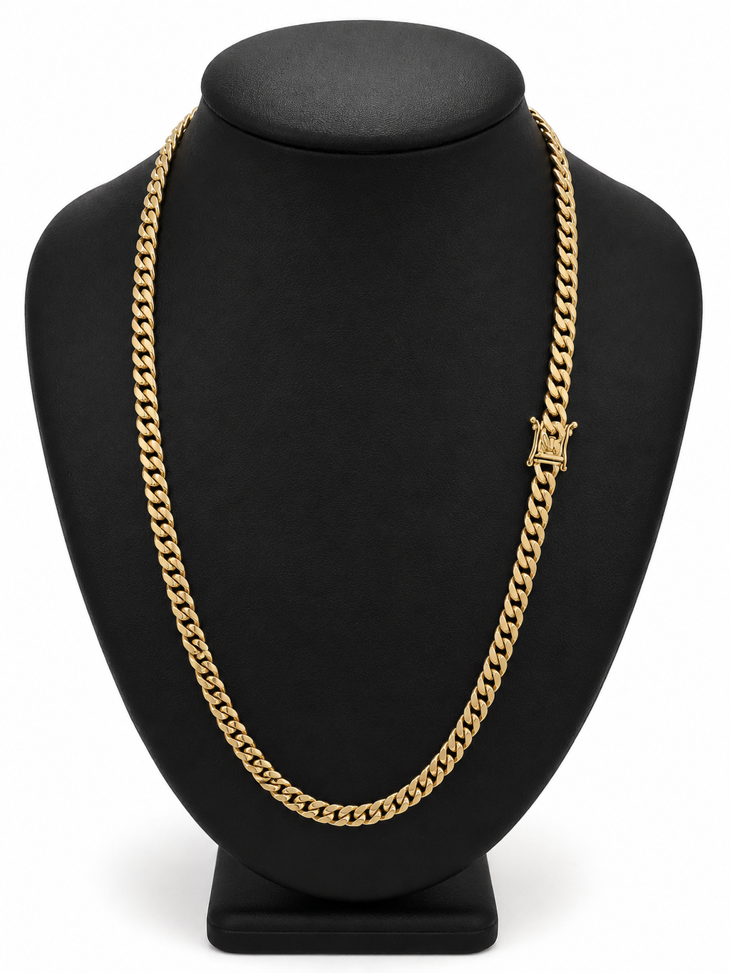10k Solid Cuban Chain -6mm/ 22"