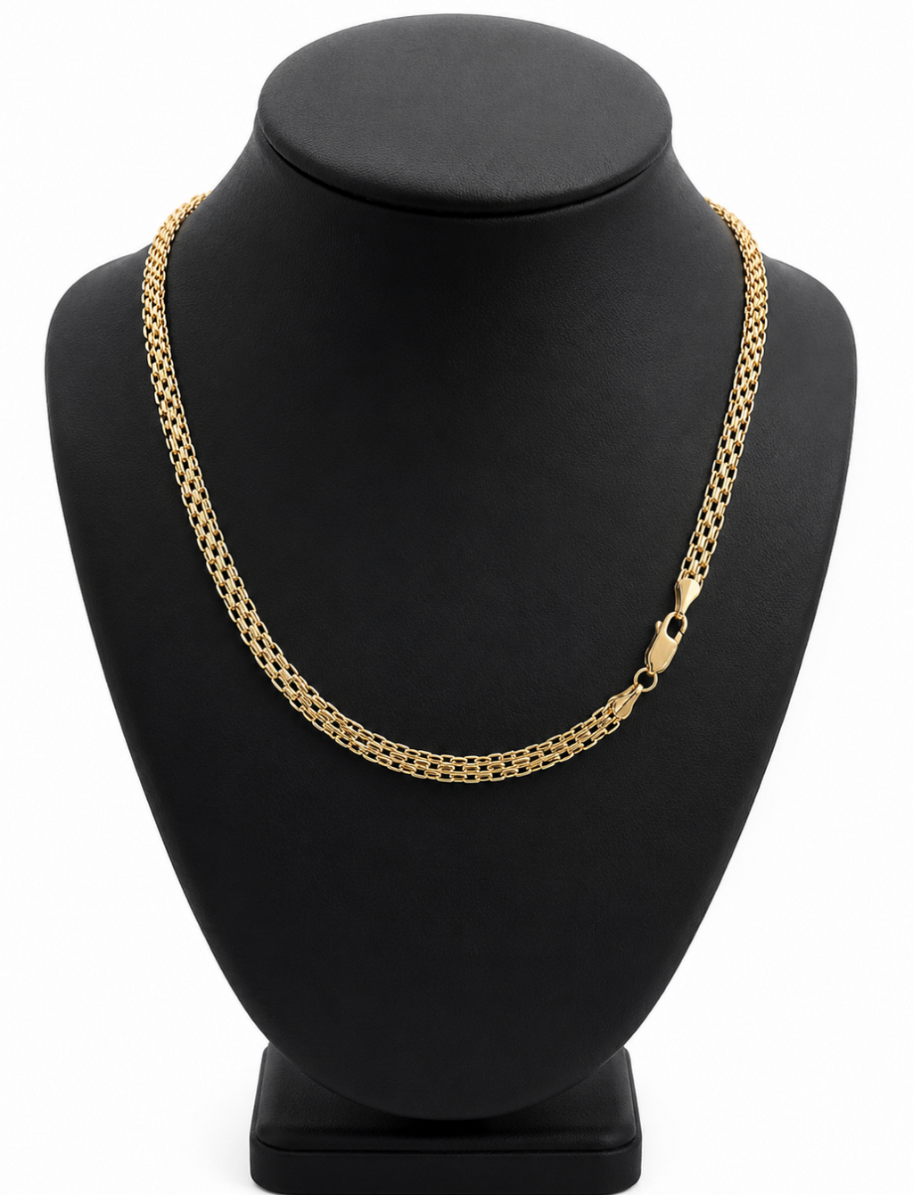 Chinese Weave Necklace – 10K Yellow Gold