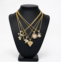 10K Gold Franco Chain with Pendant.