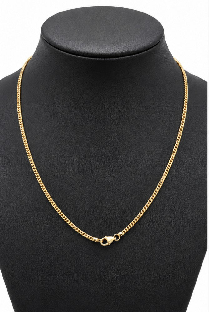 Cadena Franco Oro 10k-2mm/18".