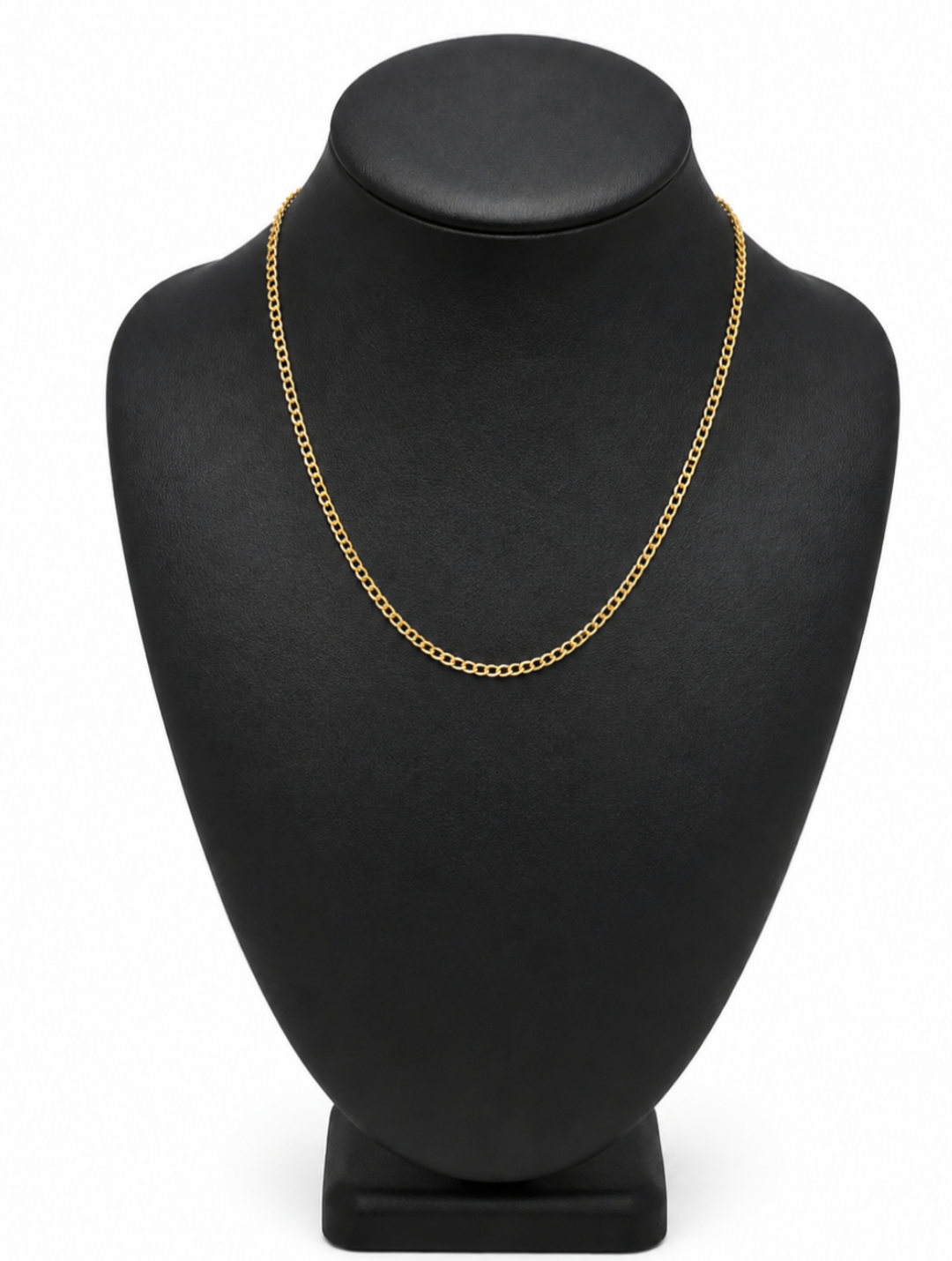 Cadena corte brillo oro 10k -2.5mm.