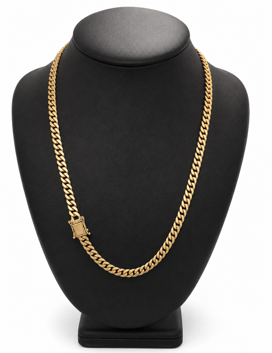10K Yellow Gold Cuban Chain – 22"/6mm.