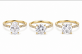 14k gold ring with stone.