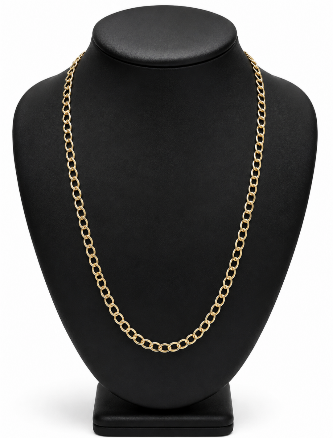 Solid 10K Gold Cuban Chain – 6mm × 22".